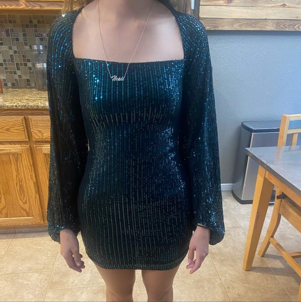 Emerald Green Dress